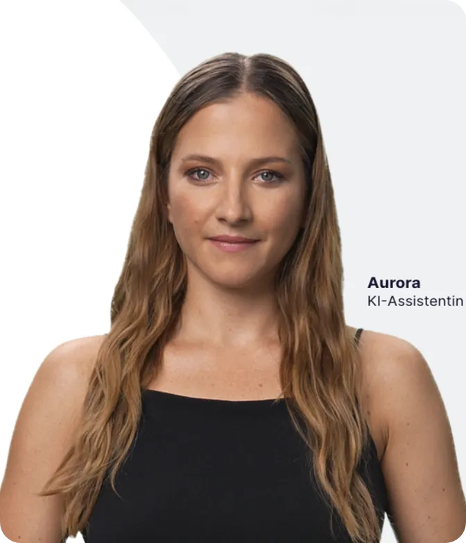Aurora, KI-generierte Assistentin der Polaris Media GmbH